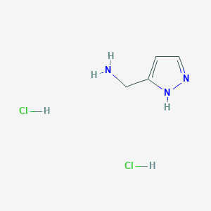 1H-pyrazol-5-ylmethanaminedihydrochloride图片