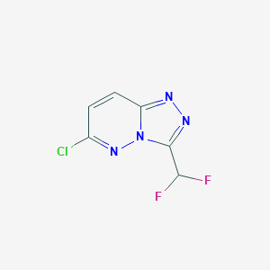 6-chloro-3-(difluoromethyl)-[1,2,4]triazolo[4,3-b]pyridazine图片