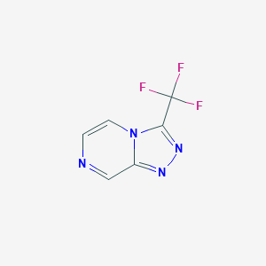 3-(trifluoromethyl)-[1,2,4]triazolo[4,3-a]pyrazine图片