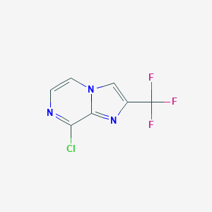 8-chloro-2-(trifluoromethyl)imidazo[1,2-a]pyrazine图片