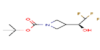 tert-butyl3-[(1S)-2,2,2-trifluoro-1-hydroxyethyl]azetidine-1-carboxylate图片