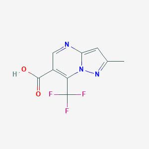 2-methyl-7-(trifluoromethyl)pyrazolo[1,5-a]pyrimidine-6-carboxylicacid图片