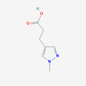 3-(1-methyl-1H-pyrazol-4-yl)propanoicacid图片