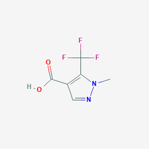 1-methyl-5-(trifluoromethyl)-1H-pyrazole-4-carboxylicacid图片