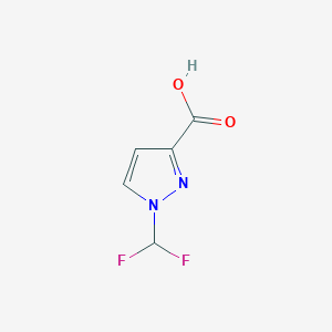 1-(difluoromethyl)-1H-pyrazole-3-carboxylicacid图片