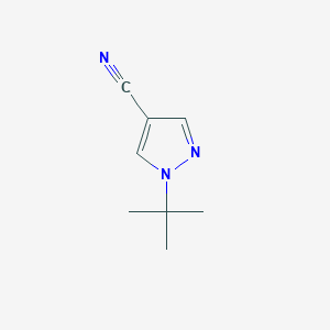 1-tert-butyl-1H-pyrazole-4-carbonitrile图片