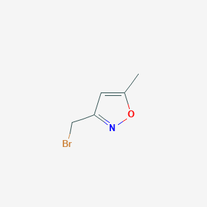 3-(bromomethyl)-5-methyl-1,2-oxazole图片