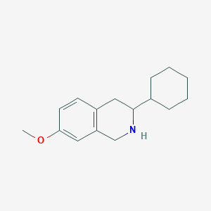 3-cyclohexyl-7-methoxy-1,2,3,4-tetrahydroisoquinoline图片