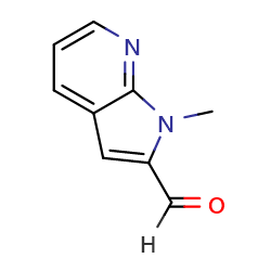 1-methyl-1H-pyrrolo[2,3-b]pyridine-2-carbaldehyde图片