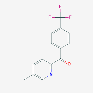 5-Methyl-2-(4-trifluoromethylbenzoyl)pyridine图片