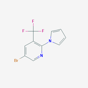 5-Bromo-2-(1H-pyrrol-1-yl)-3-(trifluoromethyl)pyridine图片