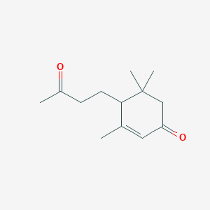 3,5,5-Trimethyl-4-(3-oxobutyl)-2-cyclohexen-1-one图片