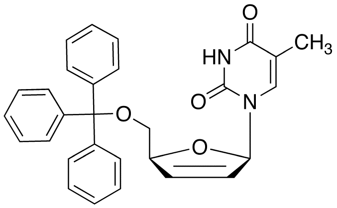 5'-O-Trityl-2',3'-dehydrothymidine图片