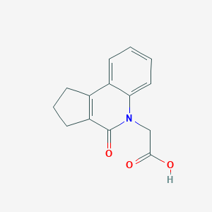 (4-oxo-1,2,3,4-tetrahydro-5H-cyclopenta[c]quinolin-5-yl)acetic acid图片