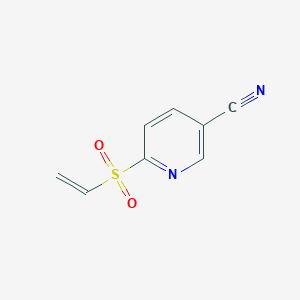 6-(Ethenesulfonyl)pyridine-3-carbonitrile图片