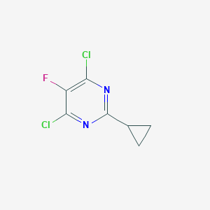 4,6-Dichloro-2-cyclopropyl-5-fluoropyrimidine图片
