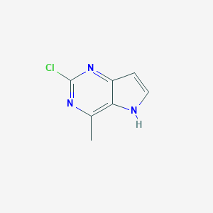 2-Chloro-4-methyl-5H-pyrrolo[3,2-d]pyrimidine图片
