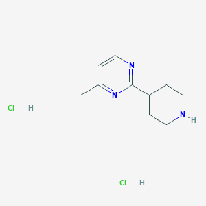 4,6-Dimethyl-2-piperidin-4-ylpyrimidine dihydrochloride图片