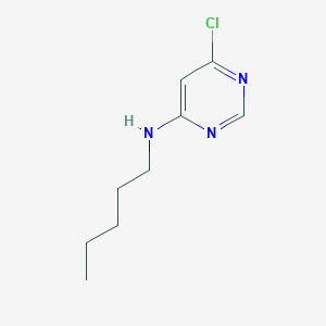 4-Chloro-6-(pentylamino)pyrimidine 98%图片