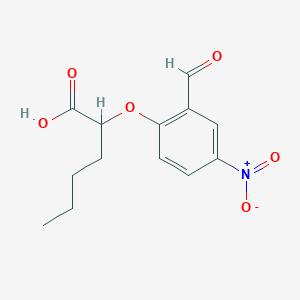 2-(2'-Formyl-4'-nitrophenoxy)caproic Acid图片