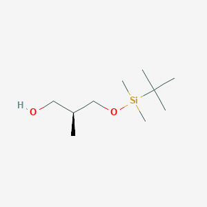 (2S)-3-{[tert-Butyl(dimethyl)silyl]oxy}-2-methylpropan-1-ol图片