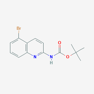 TERT-BUTYL(5-BROMOQUINOLIN-2-YL)CARBAMATE图片