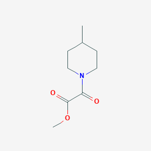 methyl 2-(4-methylpiperidin-1-yl)-2-oxoacetate图片