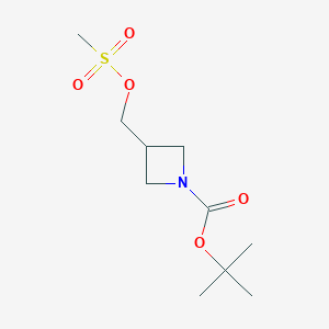 (1-(tert-Butoxycarbonyl)azetidin-3-yl)methyl Methanesulfonate图片