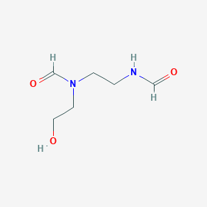 N-{2-[N-(2-hydroxyethyl)formamido]ethyl}formamide图片