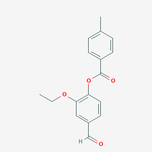 2-ethoxy-4-formylphenyl 4-methylbenzoate图片