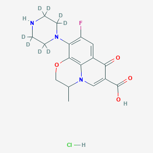 Desmethyl Ofloxacin-d8 Hydrochloride图片