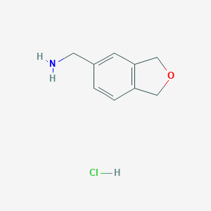 C-(1,3-Dihydro-isobenzofuran-5-yl)-methylamine Hydrochloride图片