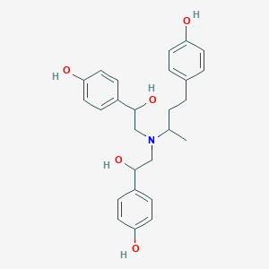 N-[β-Hydroxy-β-(4-hydroxyphenyl)ethyl] Ractopamine(Mixture of Diastereomers)图片