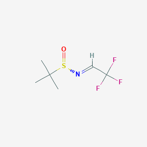 (S)-2-Propanesulfinamide,2-methyl-N-(2,2,2-trifluoroethylidene)图片