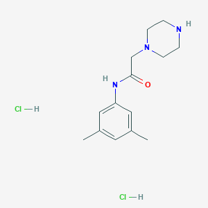 N-(3,5-Dimethylphenyl)-2-piperazin-1-ylacetamidedihydrochloride图片