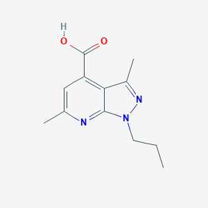 3,6-Dimethyl-1-propyl-1 H-pyrazolo[3,4-b ]pyridine-4-carboxylic acid图片