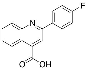 2-(4-氟苯基)-喹啉-4-羧酸图片