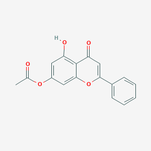 5-Hydroxy-7-acetoxyflavone图片