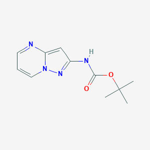 Tert-butyl pyrazolo[1,5-a]pyrimidin-2-ylcarbamate图片