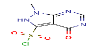1-methyl-4-oxo-1H,2H,4H-pyrazolo[3,4-d]pyrimidine-3-sulfonylchloride图片