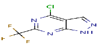 4-chloro-6-(trifluoromethyl)-1H-pyrazolo[3,4-d]pyrimidine图片