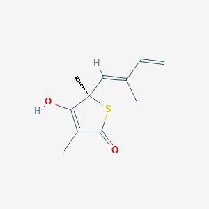 4-Hydroxy-3,5-Dimethyl-5-(2-Methyl-Buta-1,3-Dienyl)-5h-Thiophen-2-One图片