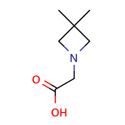 2-(3,3-dimethylazetidin-1-yl)aceticacid图片