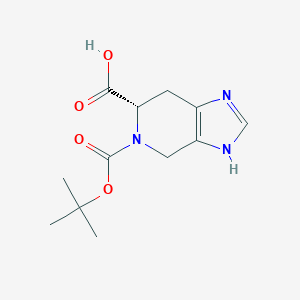 (S)-5-(TERT-BUTOXYCARBONYL)-4,5,6,7-TETRAHYDRO-3H-IMIDAZO[4,5-C]PYRIDINE-6-CARBOXYLIC ACID图片