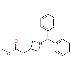 methyl2-(1-benzhydrylazetidin-3-yl)acetate图片