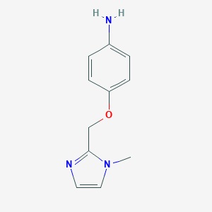 4-[(1-Methyl-1H-imidazol-2-yl)methoxy]aniline图片