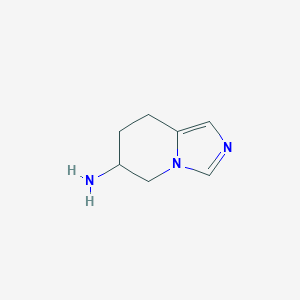 5H,6H,7H,8H-imidazo[1,5-a]pyridin-6-amine图片