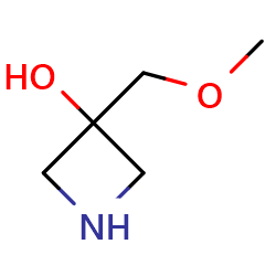 3-(methoxymethyl)azetidin-3-ol图片