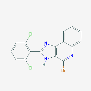 4-Bromo-2-(2,6-dichlorophenyl)-1H-imidazo[4,5-c]quinoline图片