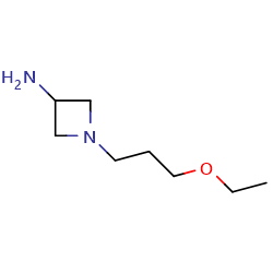 1-(3-ethoxypropyl)azetidin-3-amine图片